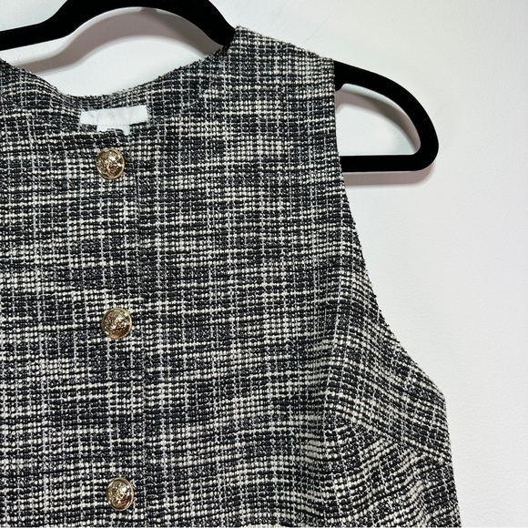 H&M | Tweed Vest Bouclé Jersey Vest - Picture 3 of 7